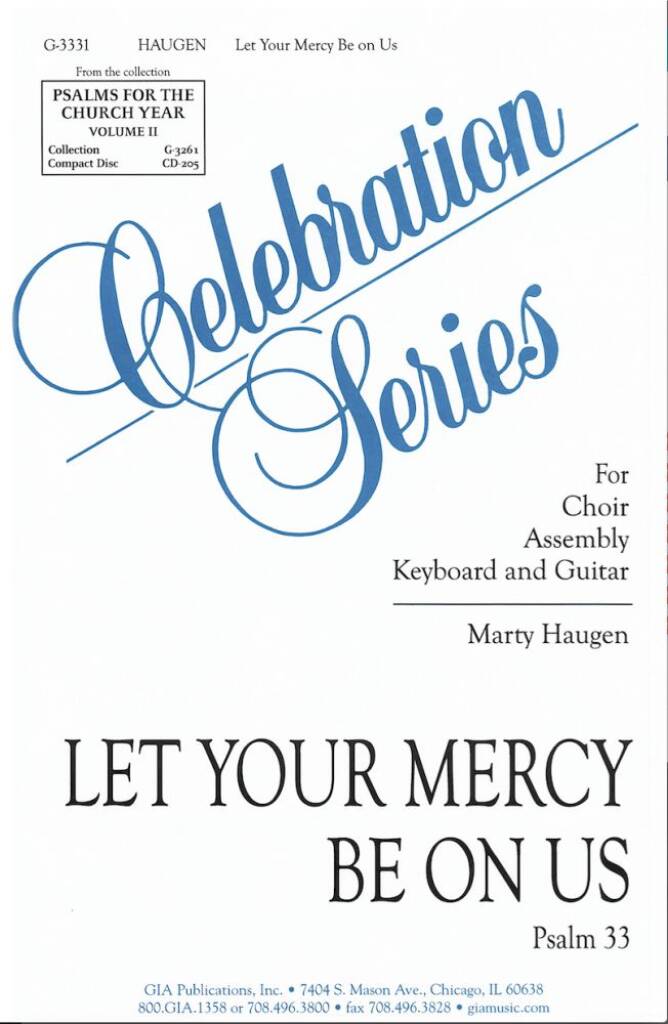 Let Your Mercy Be on Us